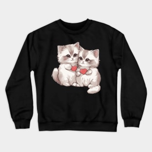 Baby Ragdoll Cat Crewneck Sweatshirt